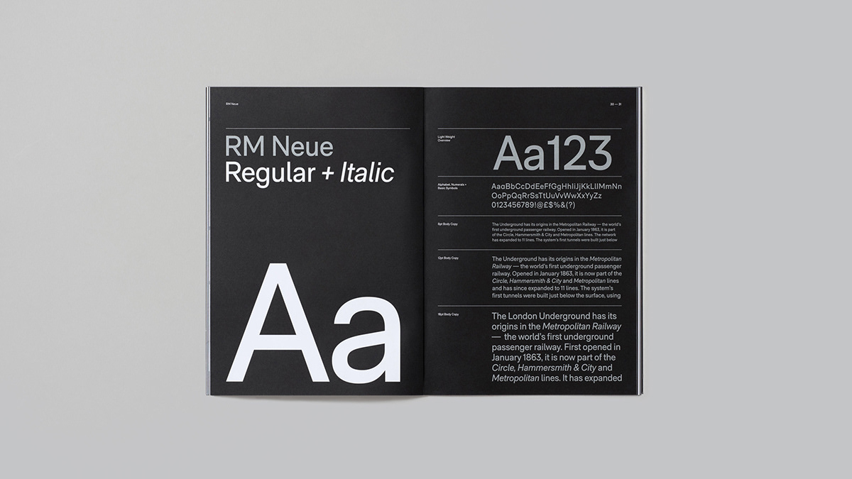 type font CoType Mash Creative mark bloom typedesign rm neue sans serif typography  