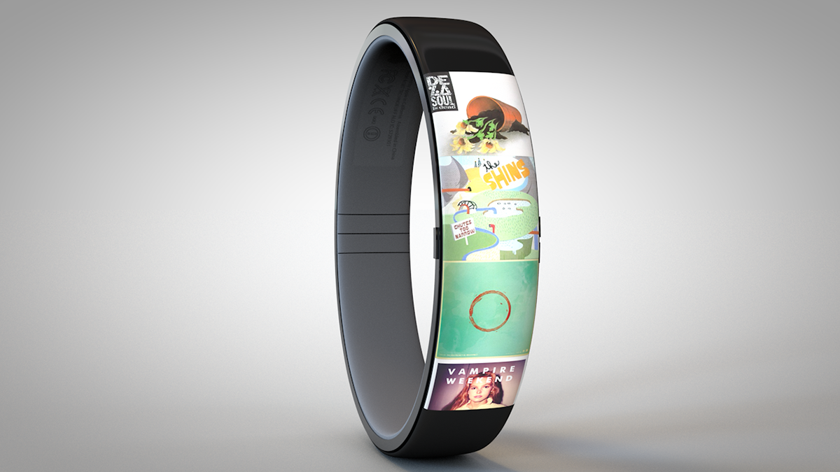 iwatch apple UI ios7 concept Wearable