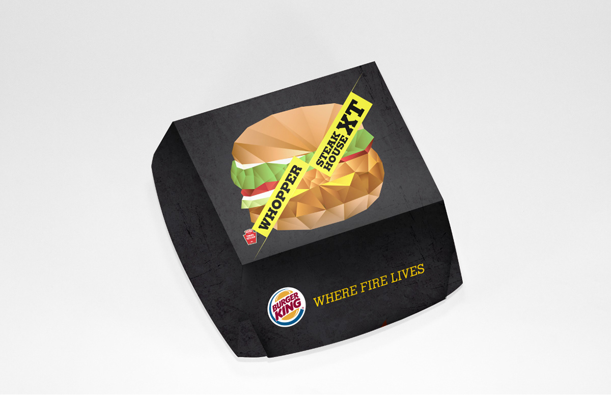 Burger King bk yuri yuri jai Fast food burger Fries Packaging