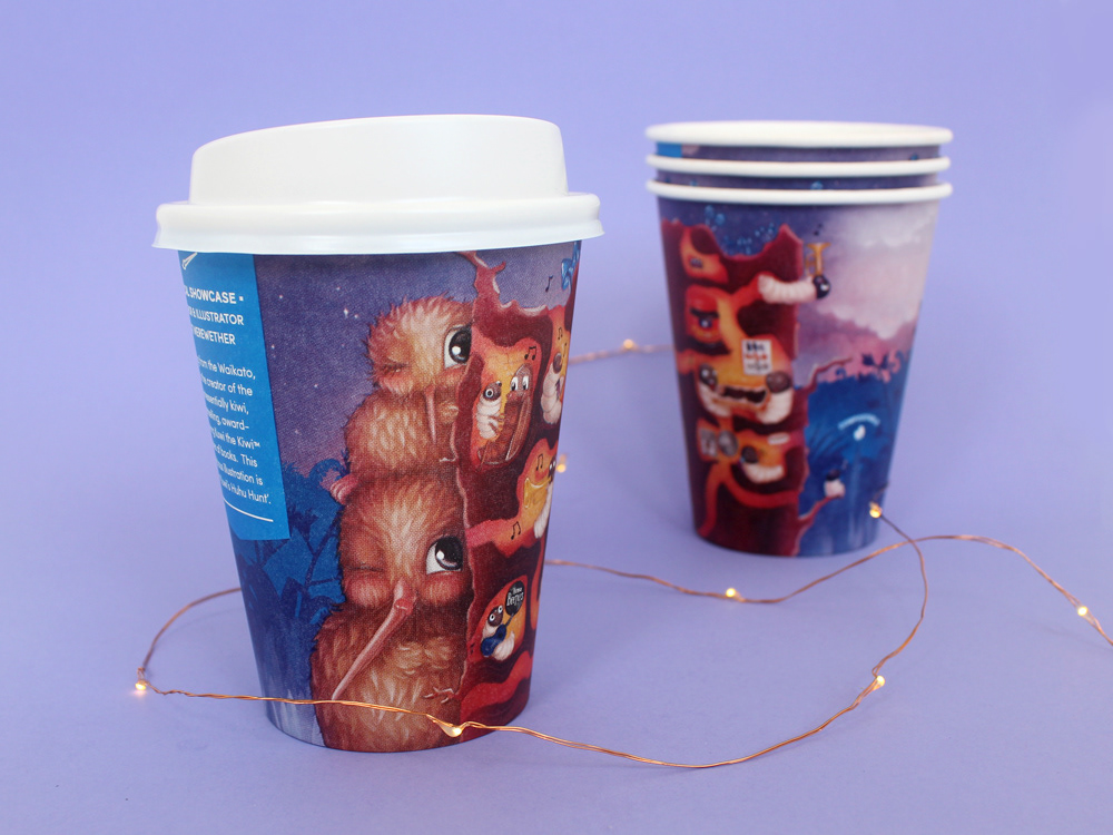 Products Childrens Products illustration branding marketing character design design new zealand design Coffee Design