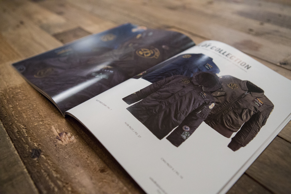 catalog print brand men's fashion Outerwear Fall winter book Layout