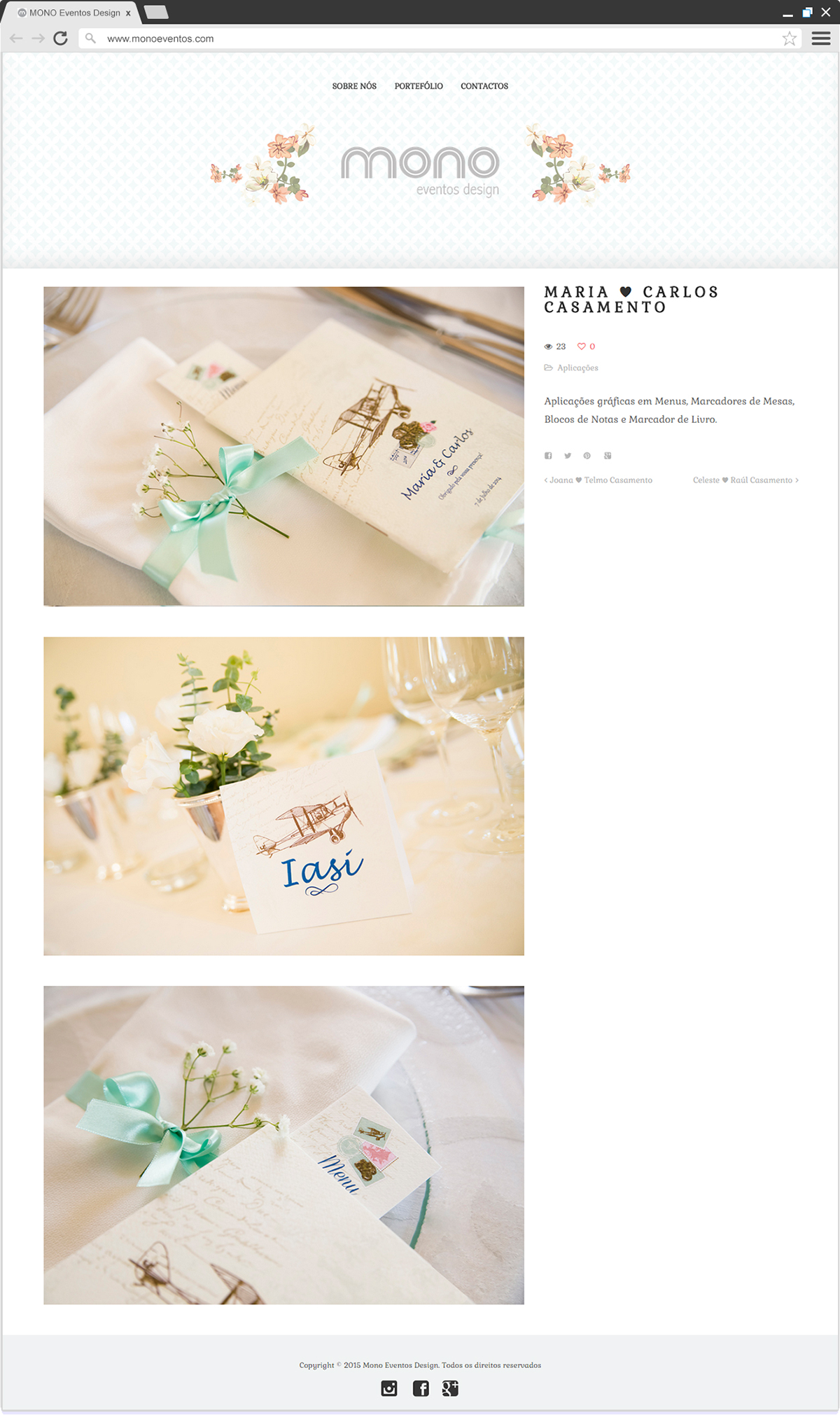 wedding planner wedding minimal simple Event site Website