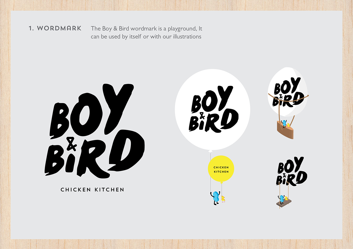 bird boy chicken menu brand type colour logo newzealand egg Food  Signage light