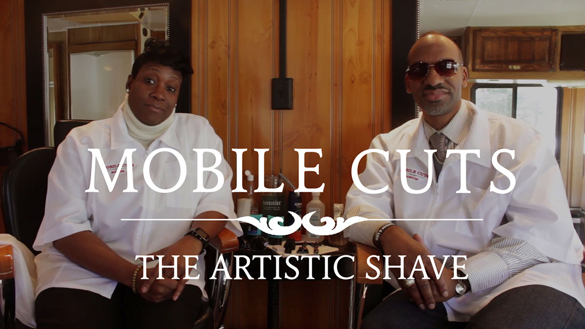 shave artistic mobile hair Cuts barber boston RV