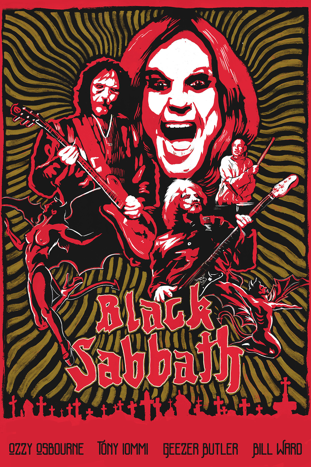 Ultimate Classic Rock Posters On Behance