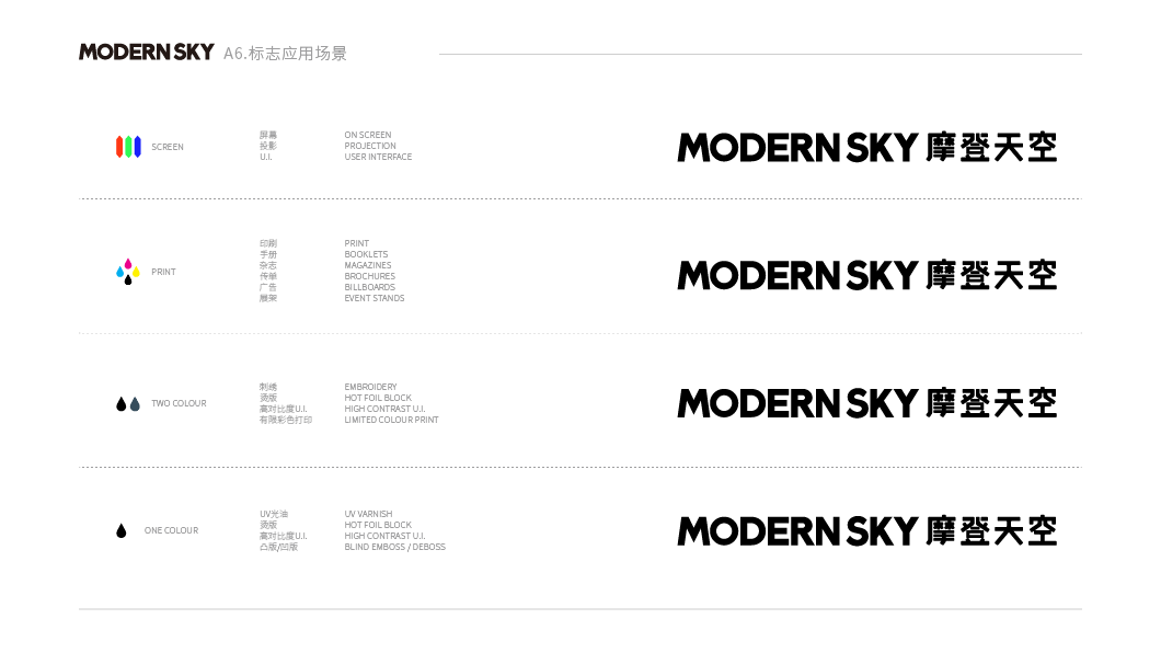 MODERN SKY festival music rock 摩登天空 摩登 VI now lab comms