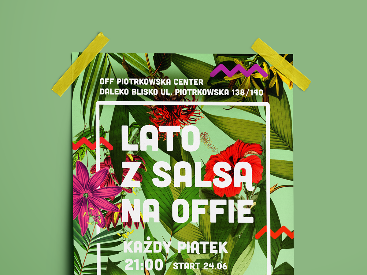 poster DANCE   Flowers Event summer graphic party design Holiday salsa