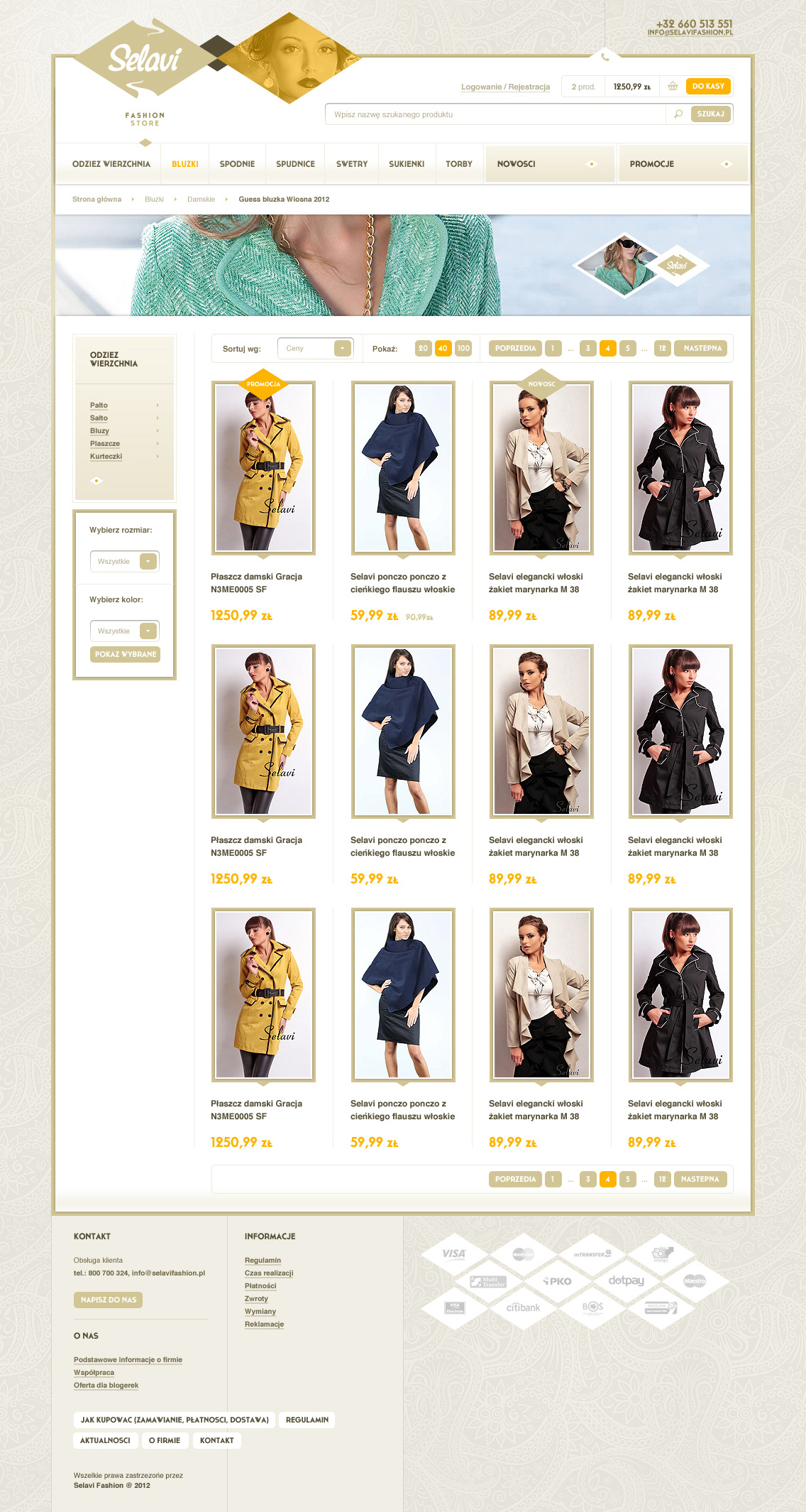 selavi fashion selavi clothes Clothing shop Online shop Ecommerce e-commerce skinder dawid skinder dawidskinder dawidskinder.com zabrze Layout