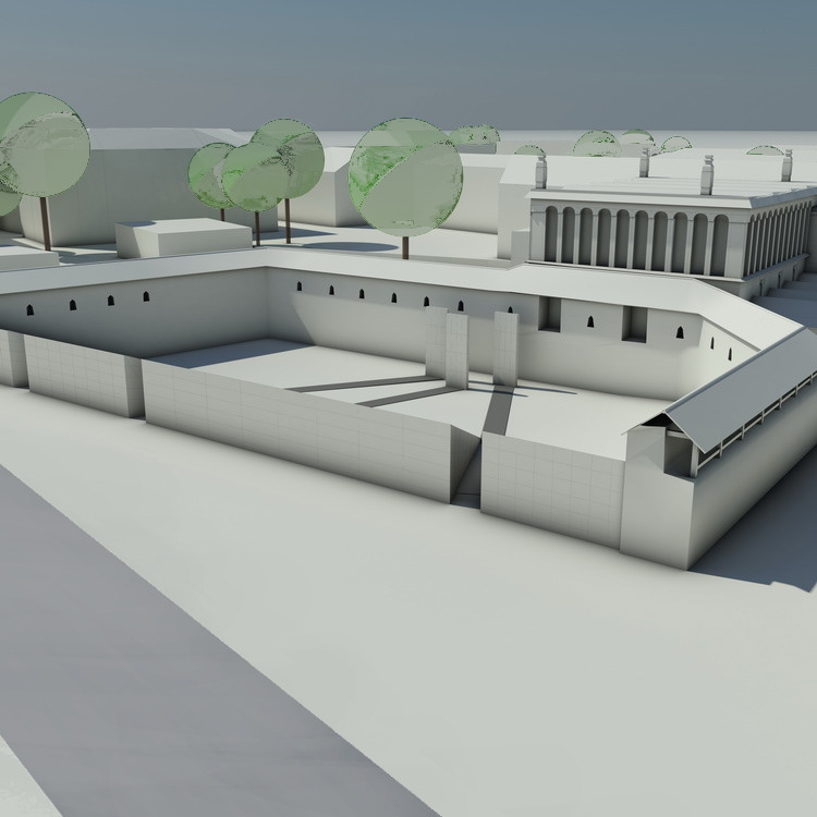 model Synagogue spacious vizualizations