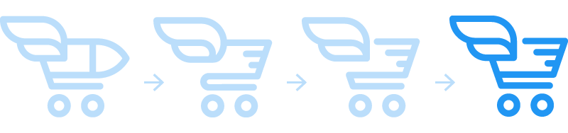 e-commerce shop Shopping cart baby products importation Delivering aringa express