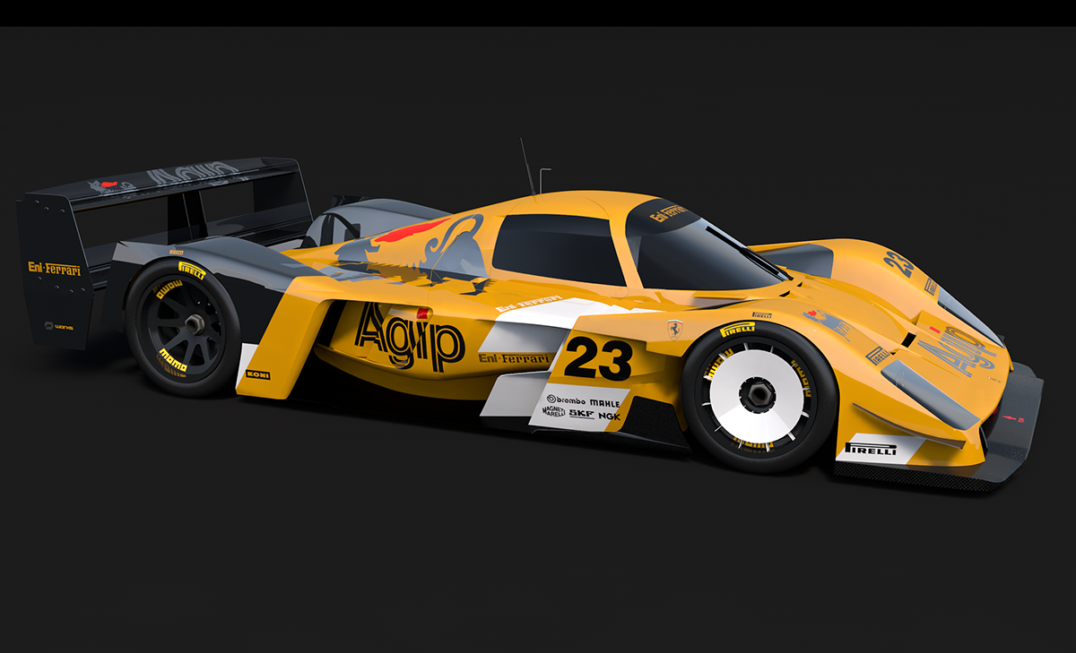 car design livery design Race Graphics 3D model