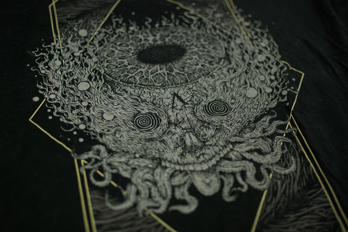 entropia black metal psychedelic ufonaut Psychonaut skull Space  DMT lsd Album