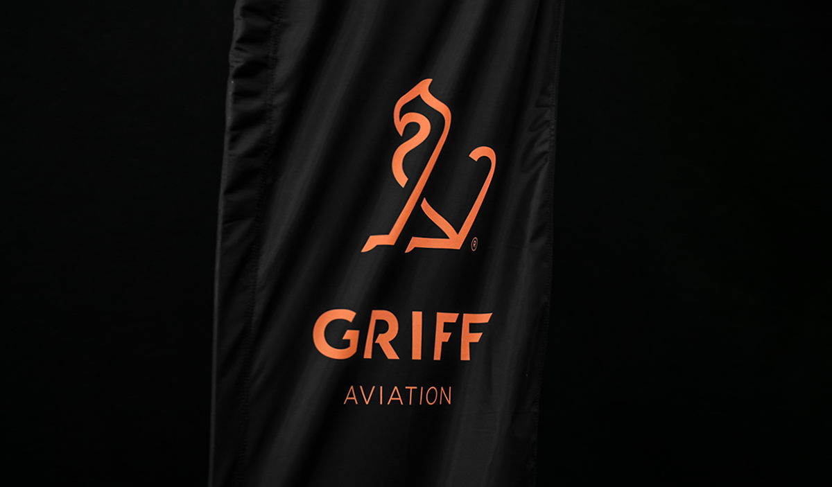 KIND branding  drone identity corporate aviation griff Fly airline design