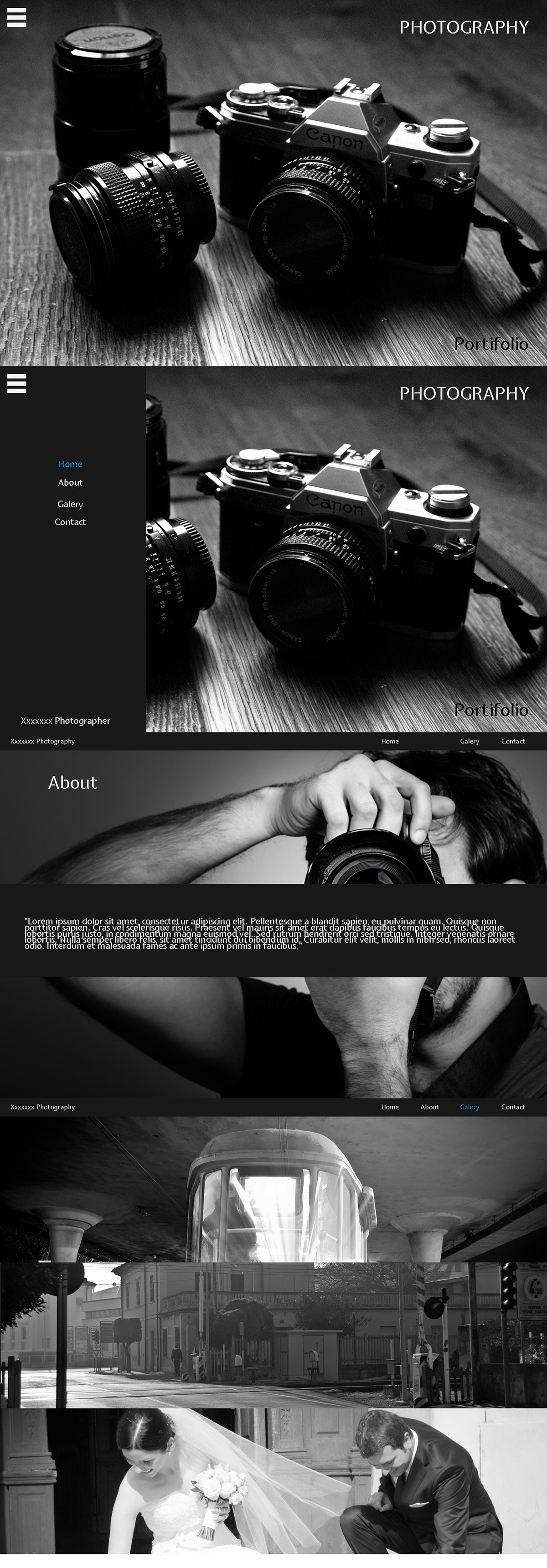 photoshop HTML css jquery webdev design front-end