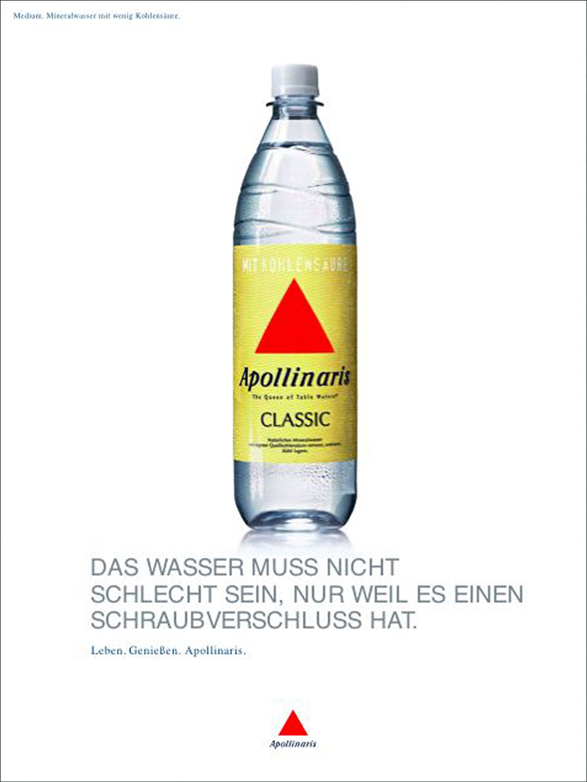 Konrad Witzig  Apollinaris campaign beverage mineral water