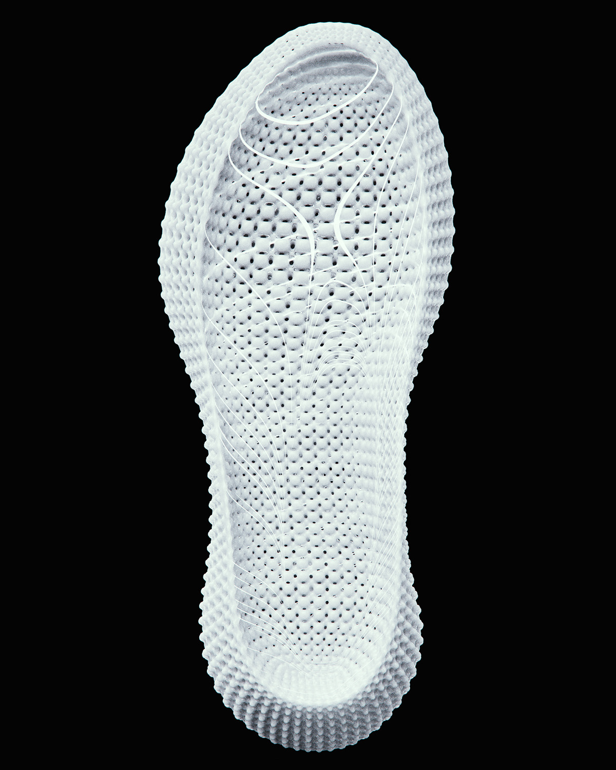 footwear shoe sneaker OUTSOLE generative Procedural pattern digital 3D Render