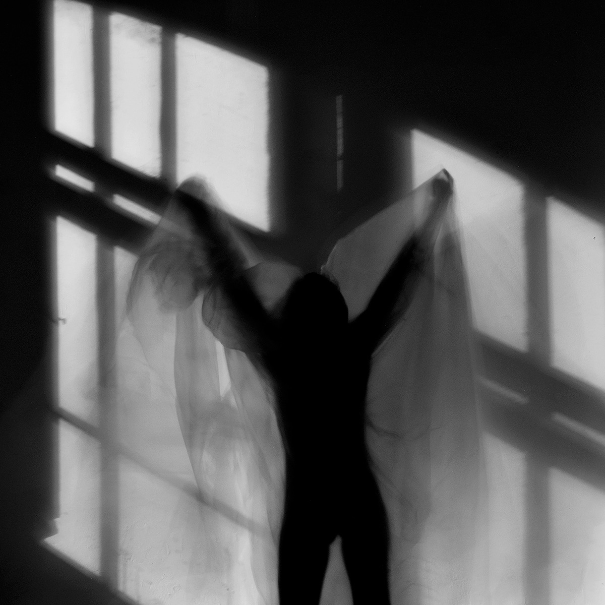árnyék shade shadow áttetsző transparent akt woman body női test női akt ablak Window