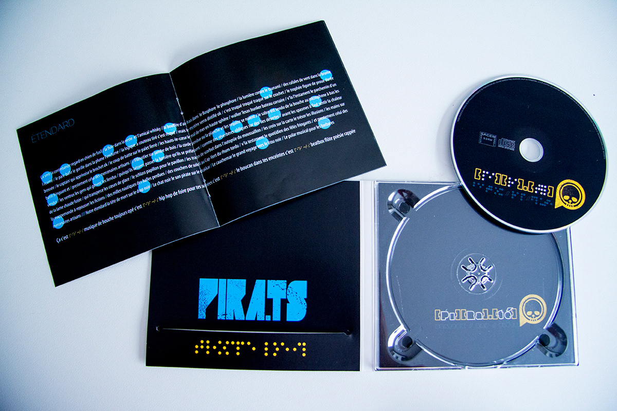 Pira.Ts rap beatbox flute Twam Prod Visual Suspect digipack cd affiche lyons besançon