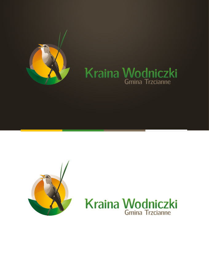 trzcianne gmina kraina wodniczki bird logo color colour bright calm Nature worbler wodniczka ptak SKY Fly swamp forest grass green yellow brown blue black White typo font photo visual manipulation identity sketch demo abandon not used for sale search creative field save planet eco tanapta agency Adam