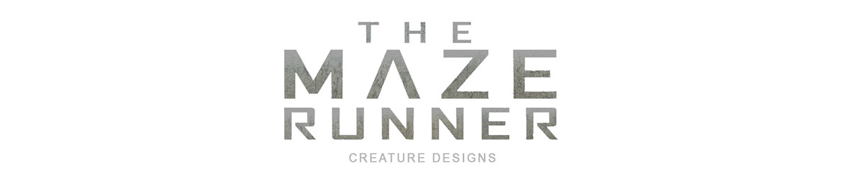 maze runner James Dashner griever creature monster Scary concept art science fiction creepy Creature Design slug hybrid bio mechanical