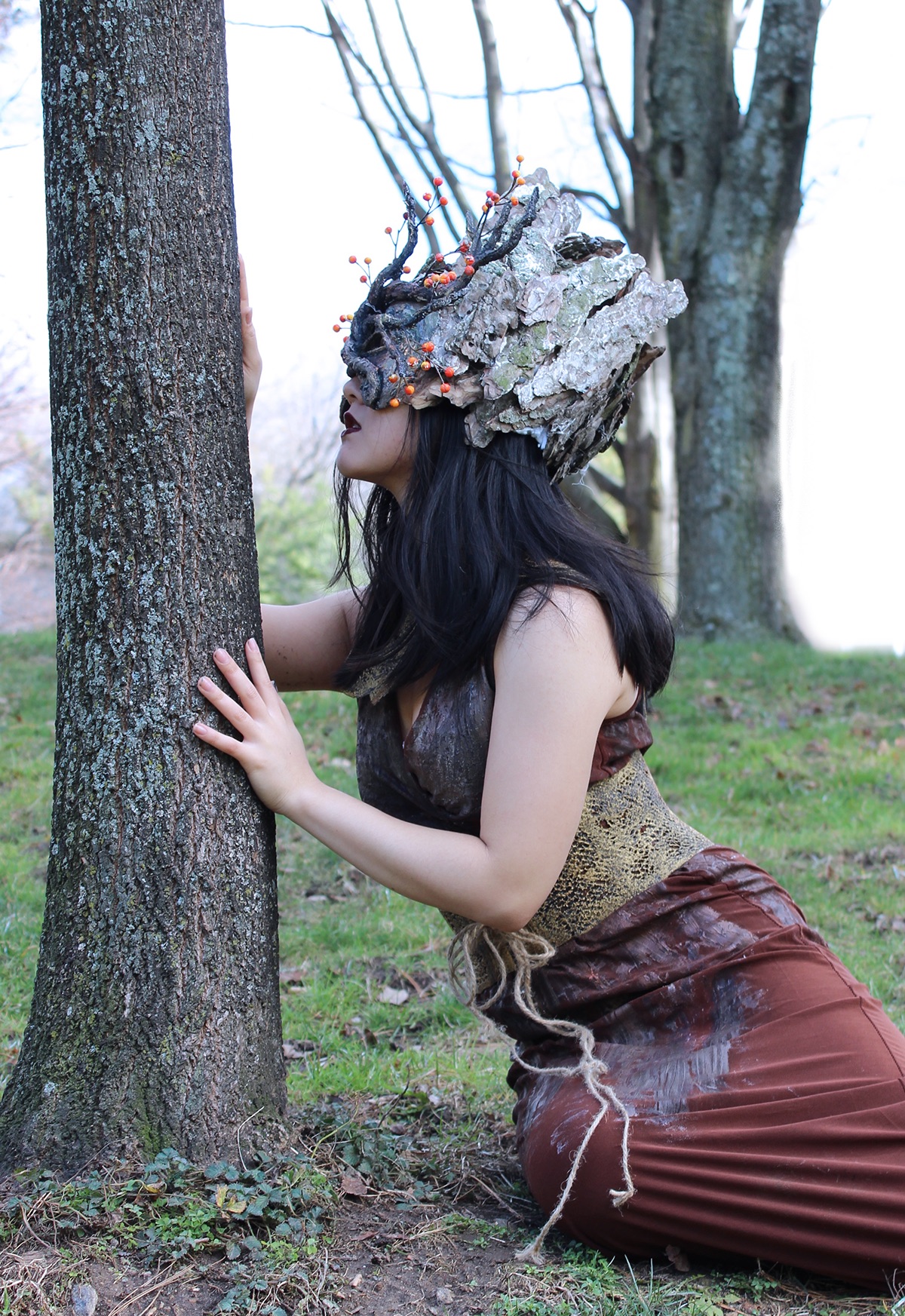 costume mask Tree  Nature tree bark bark wood Park Masquerade Venitien Mask spirit