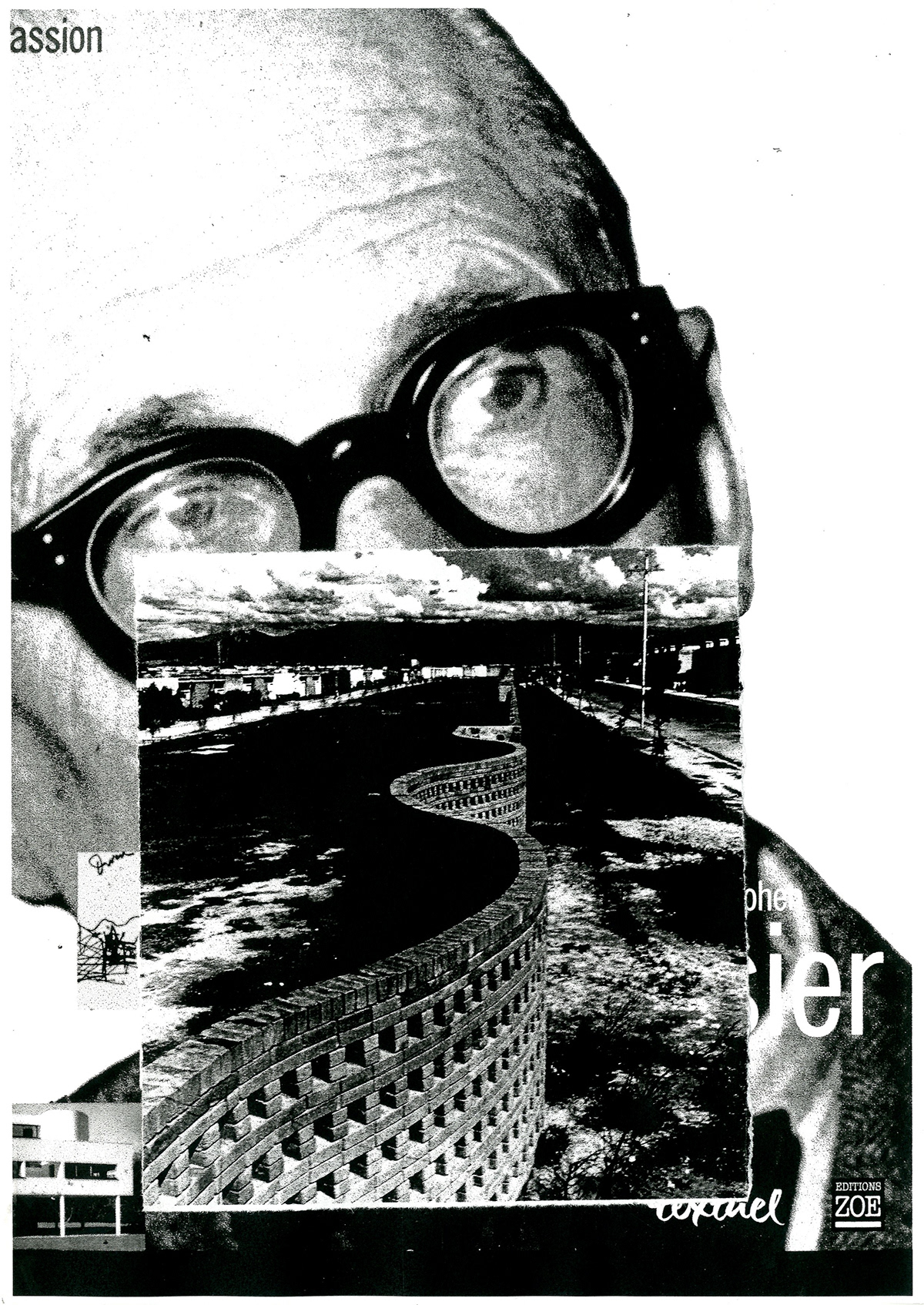 architects collage masks star system Icon Corbusier ZAHA HADID Oscar Niemeyer bruno taut Frank Lloyd Wright Tadao Ando mies Alvar Aalto maria lima