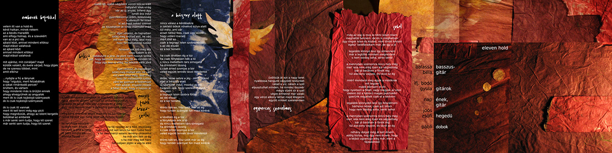 album cover Booklet