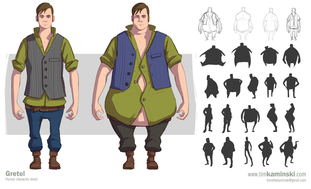 concept art character designs gretel boss designs characters