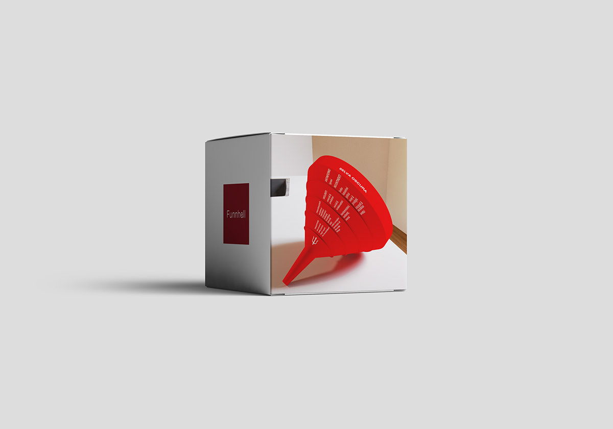 3D dante design funnel INFERNO kitchen modelling pop product design