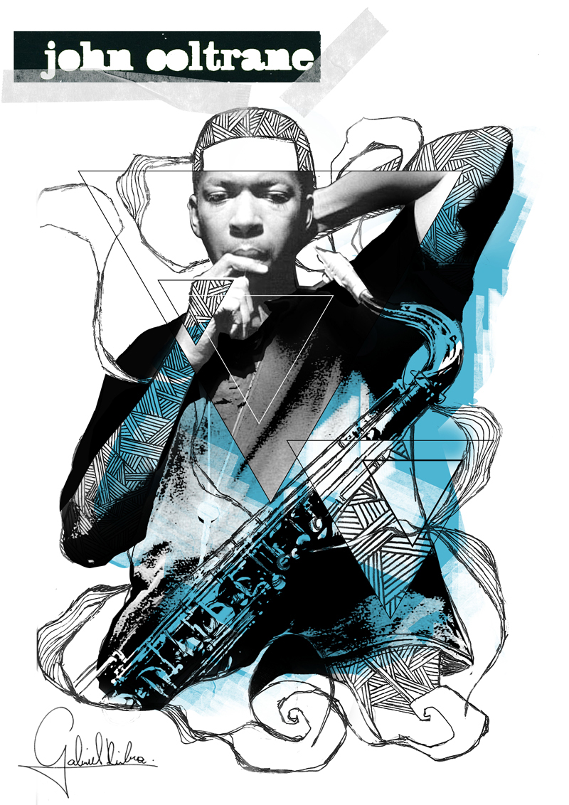 illustrations jazz music