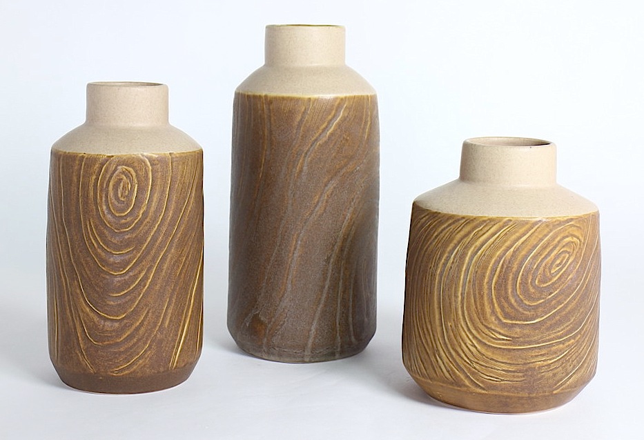 craig anczelowitz craft handmade design tableware Vase plate stoneware Pottery decor clay natural tabletop