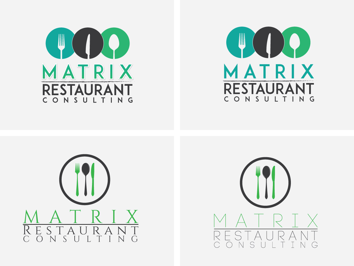 Restaurant consultant agency logo