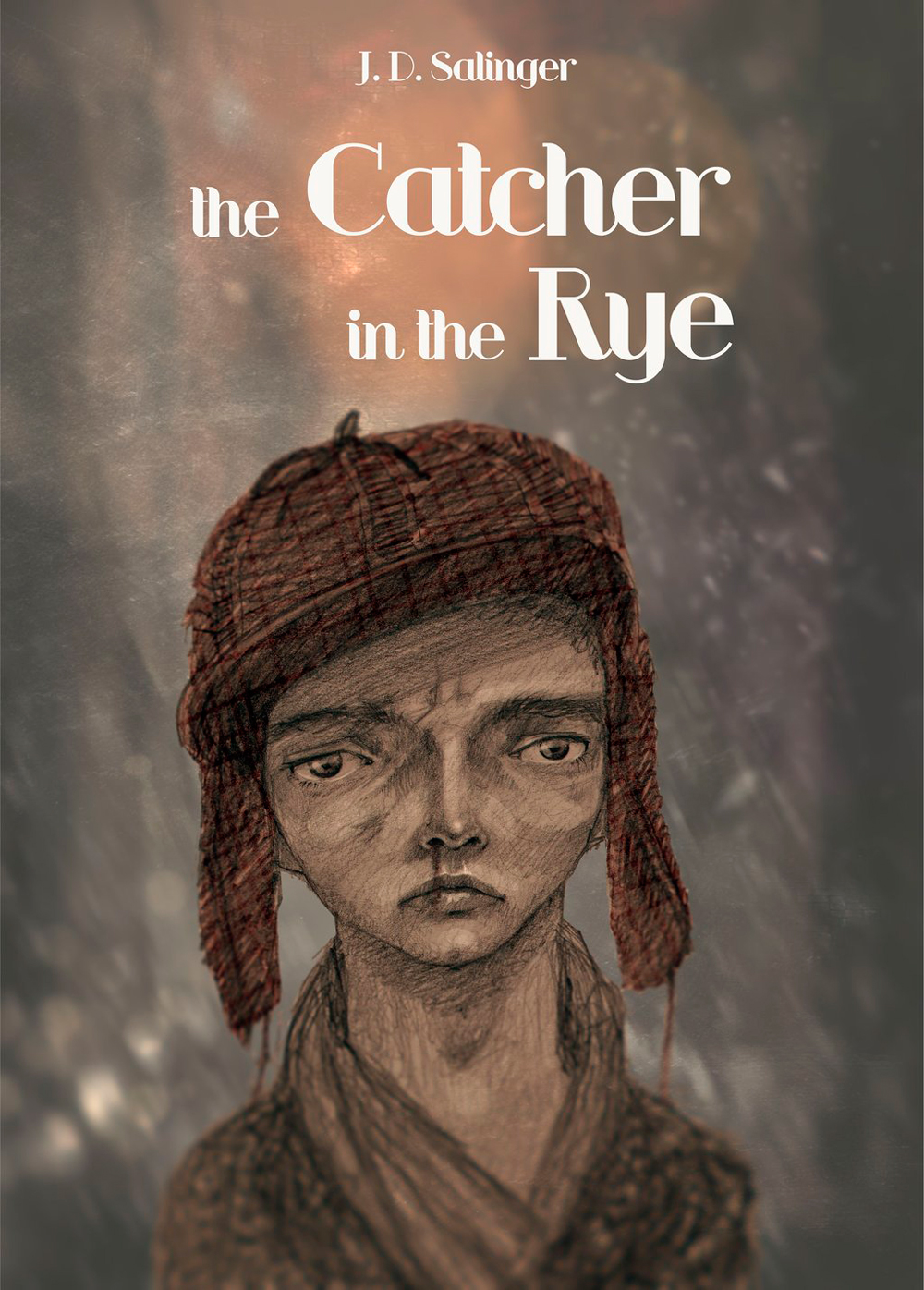 the catcher in the rye holden caulfield J.D. Salinger boy Character ILLUSTRATION  book cover odd