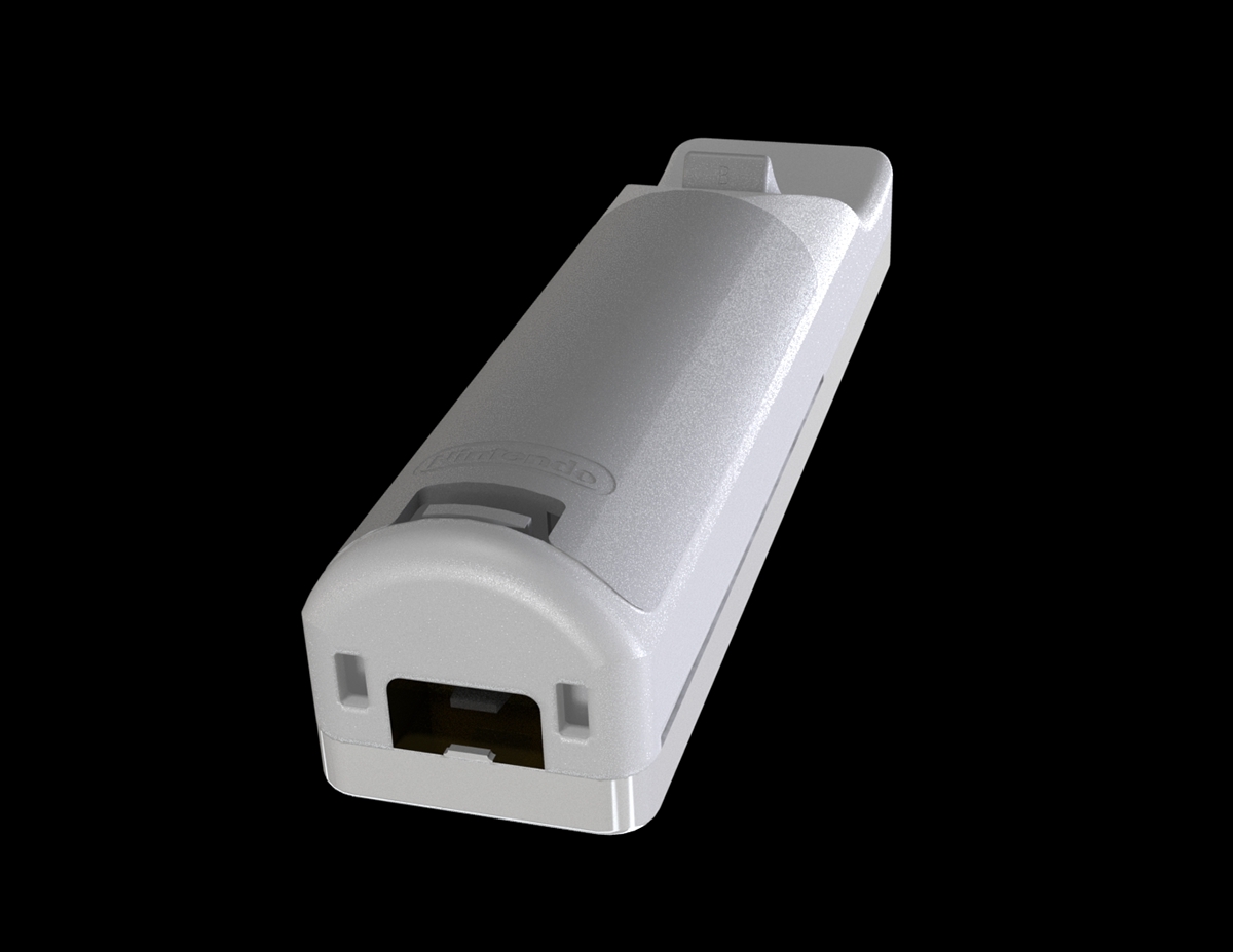 wii product design  rendering industrial design  Nintendo remote