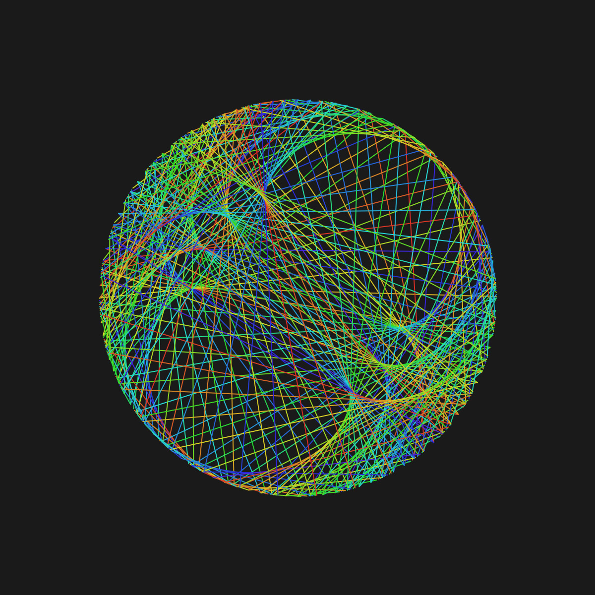 chrysode mathematics arithmetic generative art color