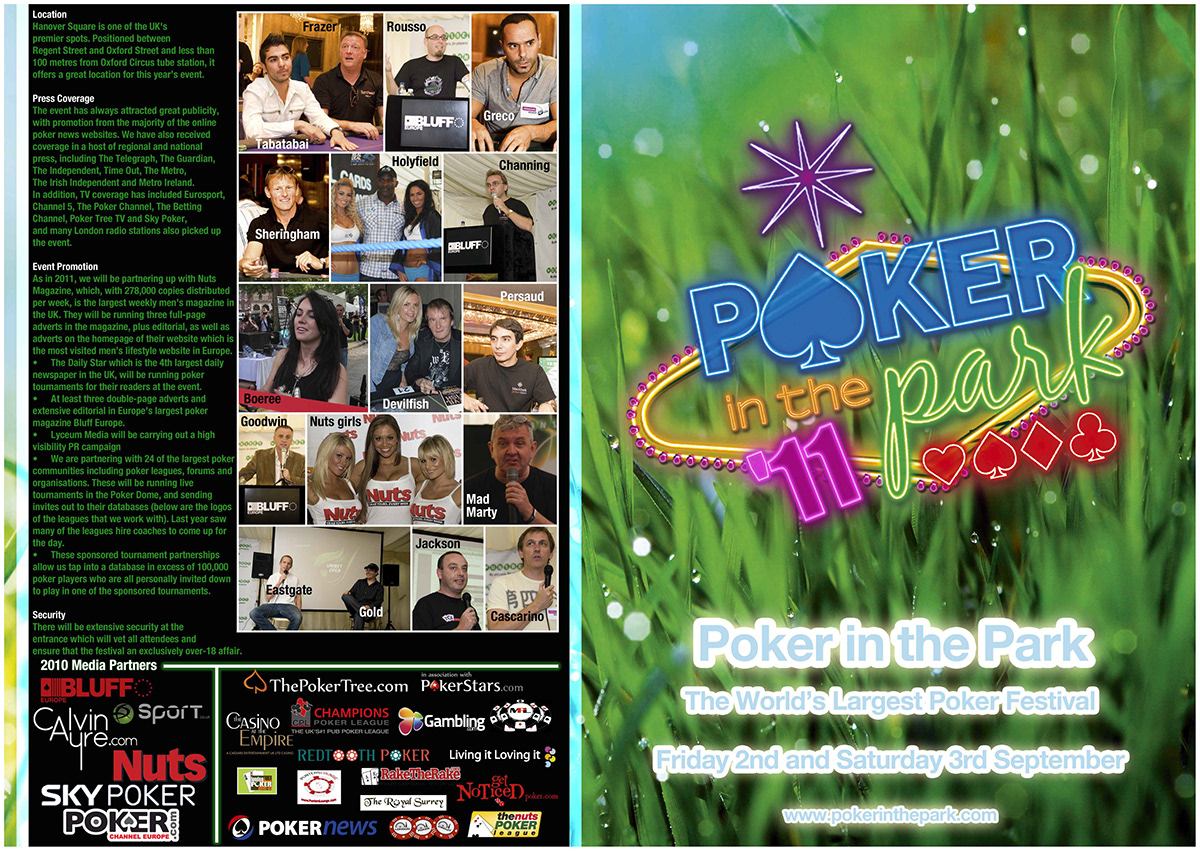 Event video Poker London Promotion