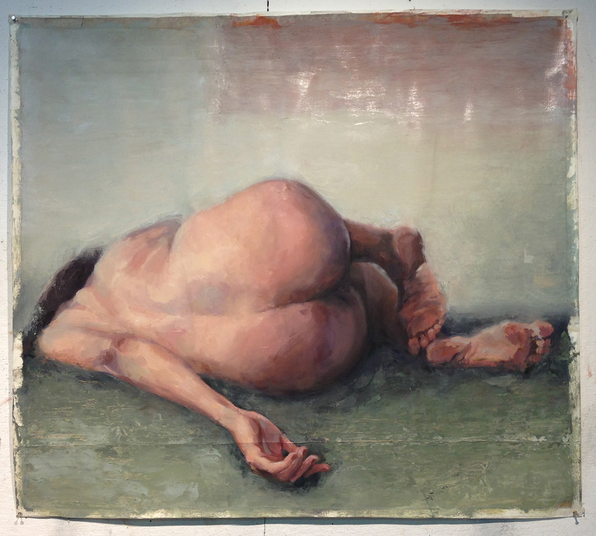 Oil Painting nude figure risd