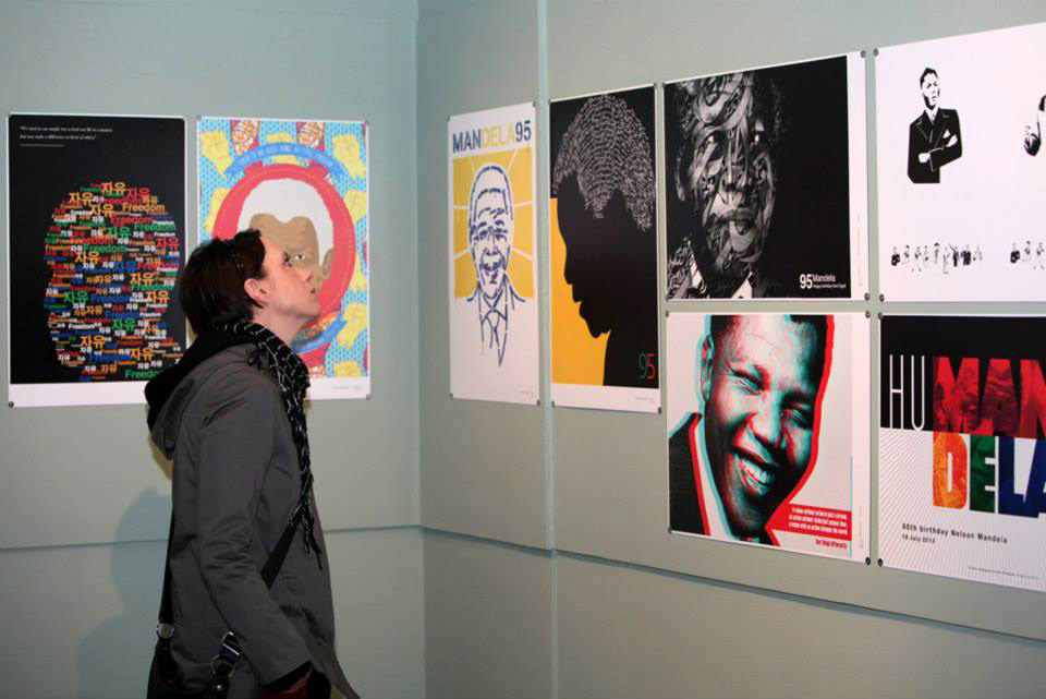 Mandela poster project esposizione grafica Poster Design social design Francesco Mazzenga