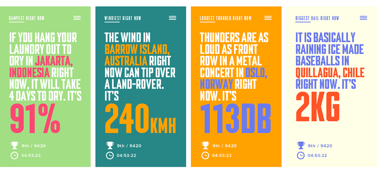 app design UI ux weather app app design interaction color iphone application