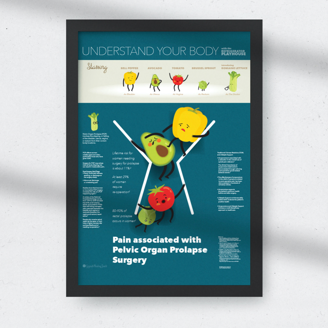 acupuncture anatomy design Digital Art  ILLUSTRATION  medical poster vector vegetables