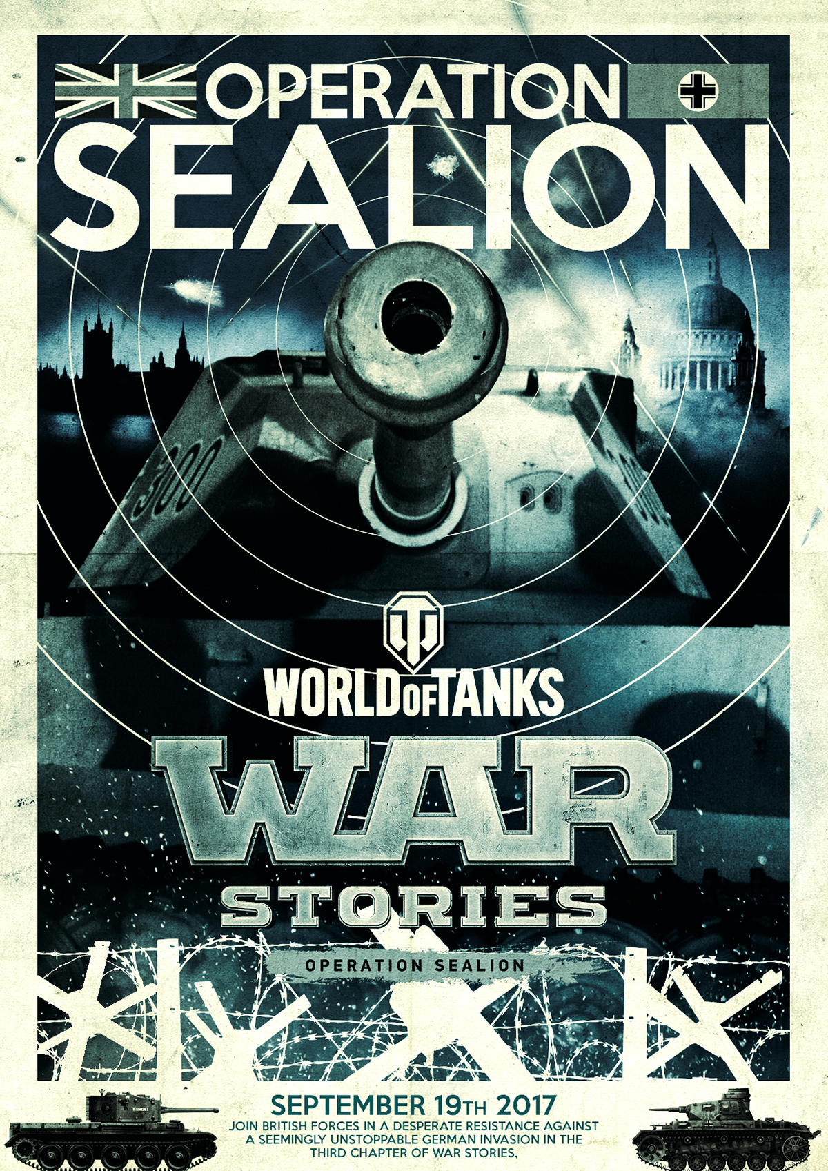 poster tanks world of tanks fan made Operation Sealion war stories