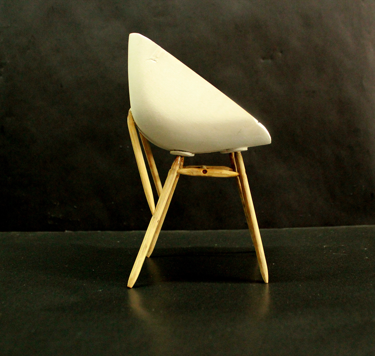 plastics bamboo chair making scale models miniatures study models