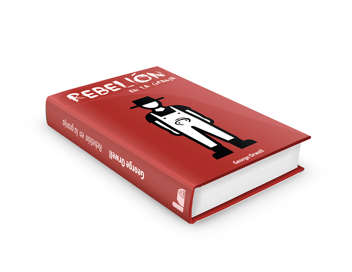 # Diseño lectura rebelionenlagranja libro rebelion Granja