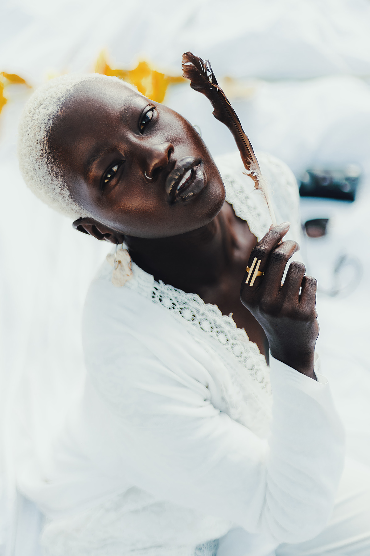 african beauty black brazen Canon editorial Fashion  model portrait White