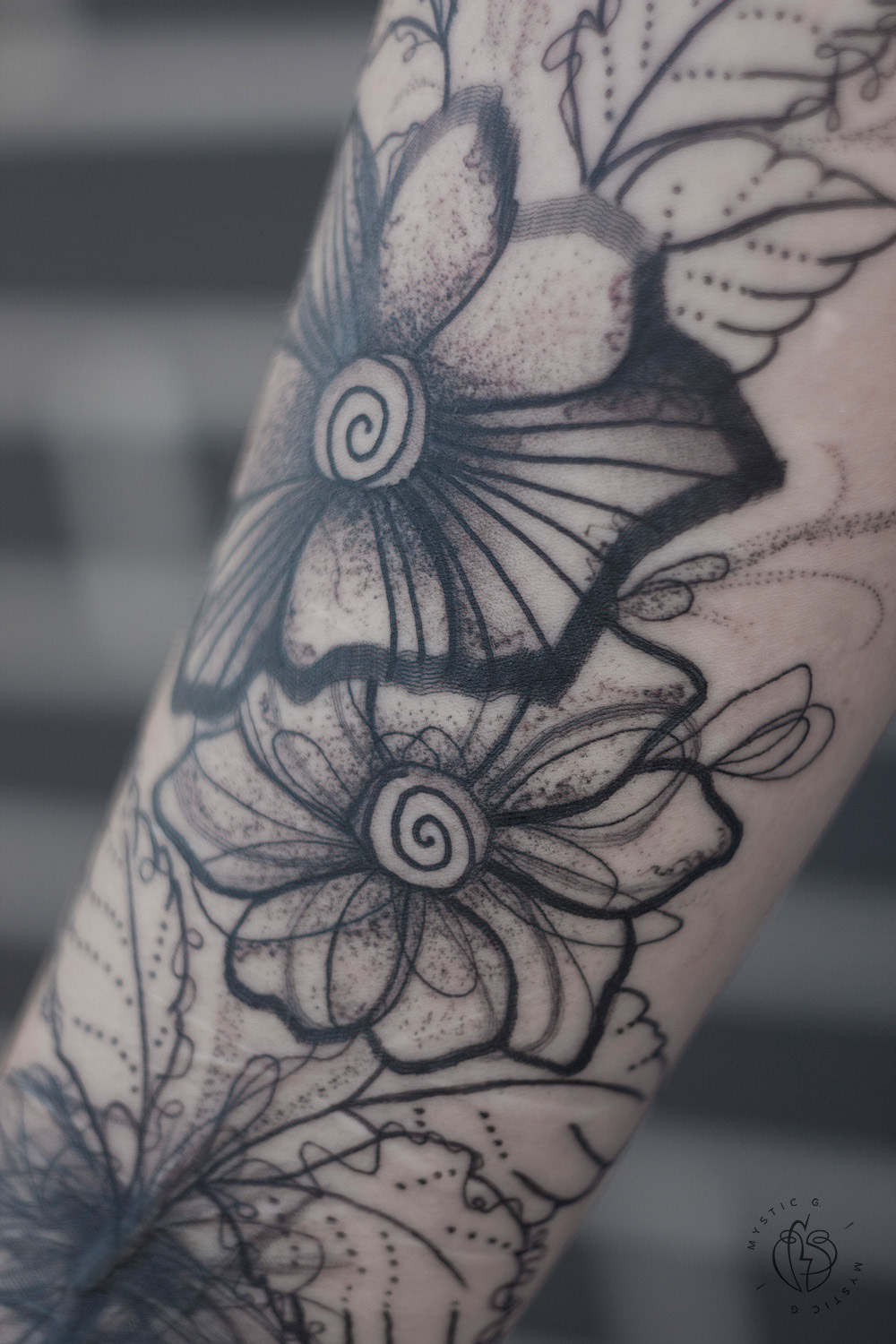 tattoo Tattooart graphictattoo tattoodesign   linework blackwork geometrictattoo dotwork