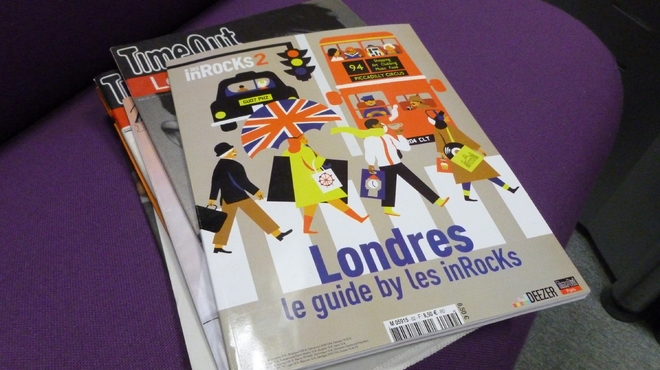 inrocks London cover virginie morgand piccadilly abey road queen bus Guide