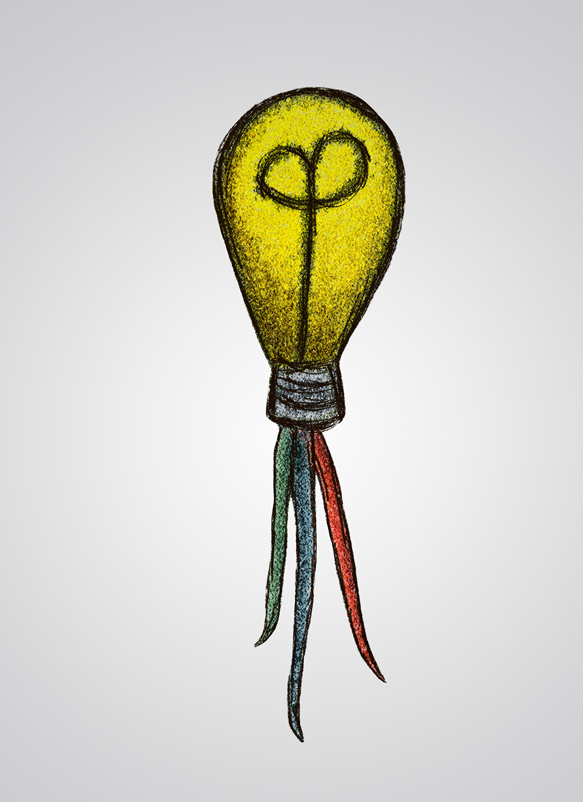 ILLUSTRATION  animation  Corel Painter graphic design  storyboard bulb