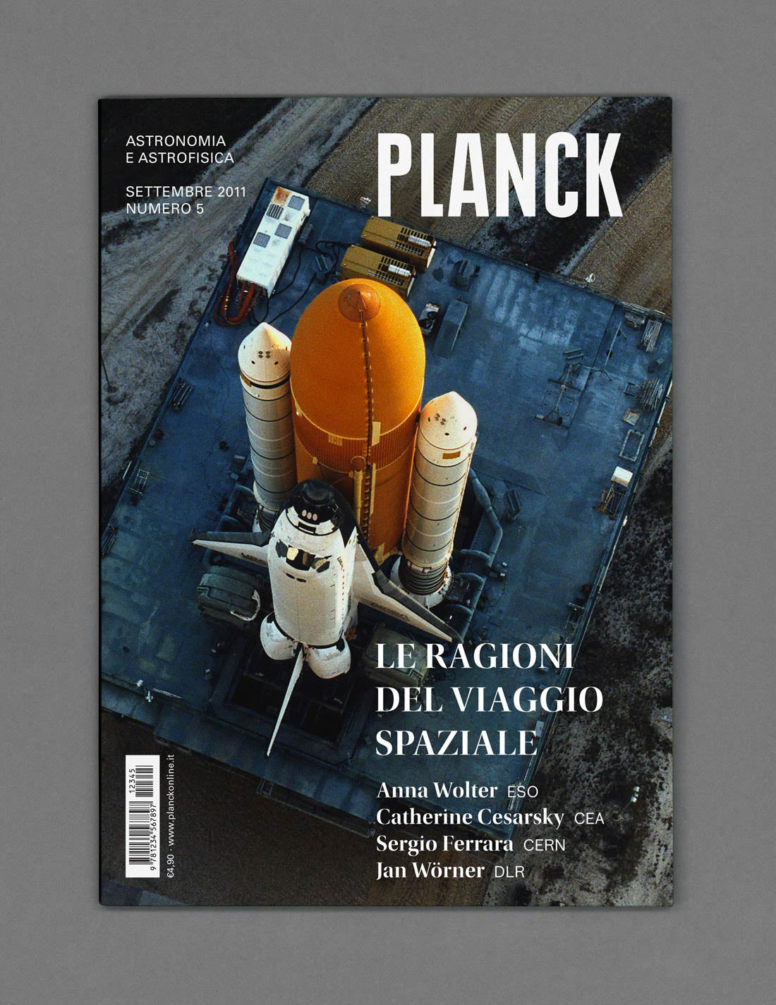 planck magazine astronomy gualandris scientific editorial infographics journal Astrophysics print