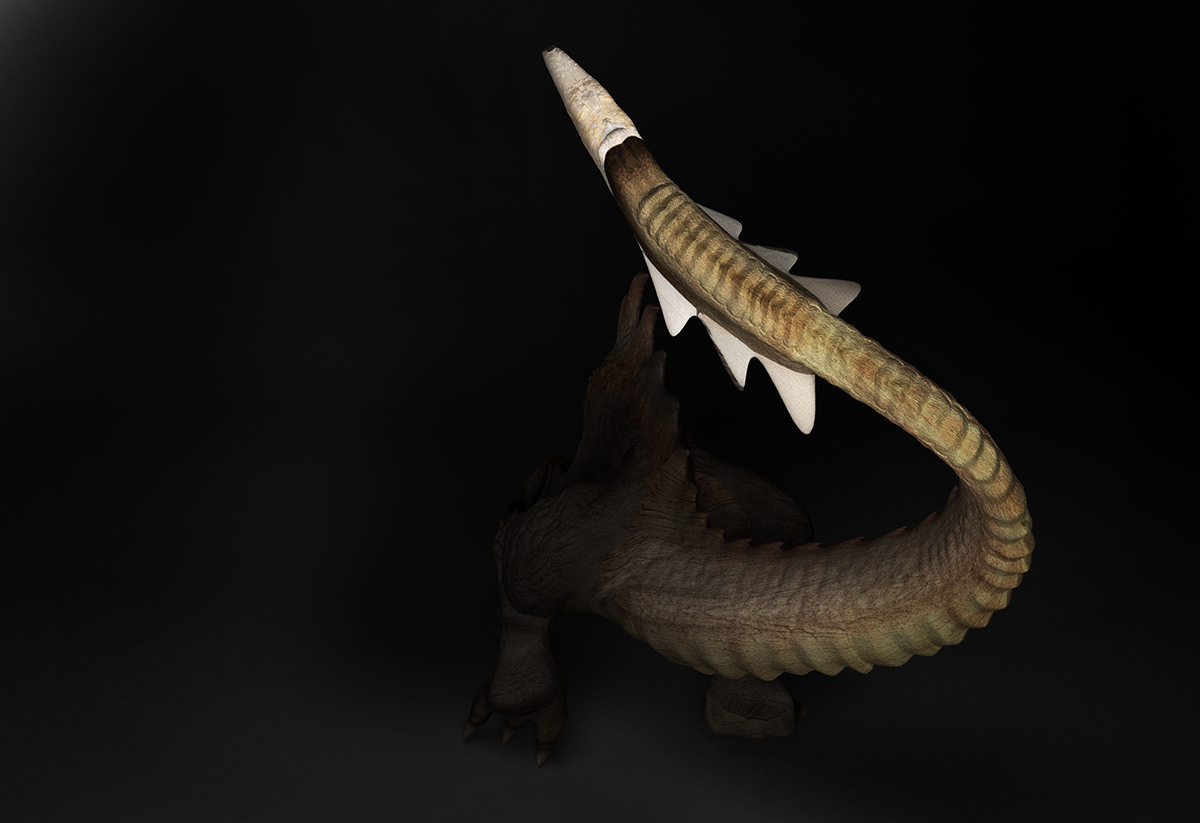 crocodile  3d texturing  Maya  3d modeling weta weta workshops movie Special Effects Character design animal evil new concept