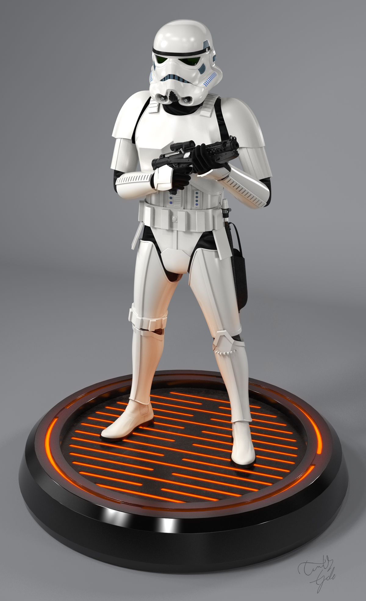  Star  Wars  3D  Models  Stormtroopers on Behance